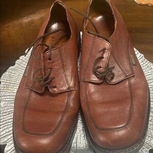 Mephisto  Burgundy Leather Oxfords